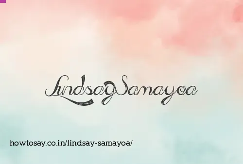 Lindsay Samayoa
