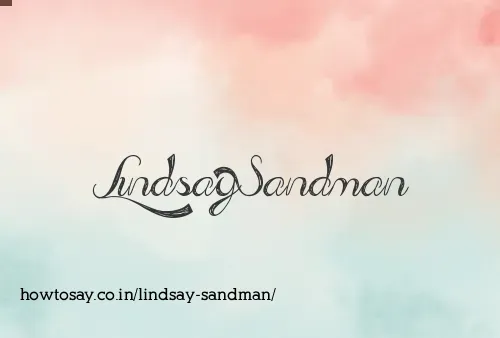 Lindsay Sandman