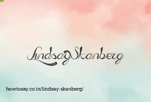 Lindsay Skanberg