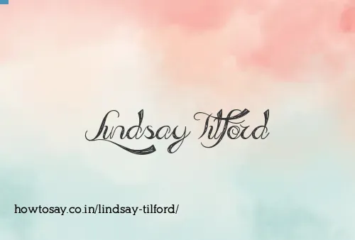 Lindsay Tilford