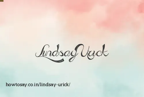 Lindsay Urick