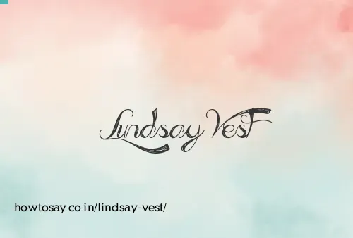 Lindsay Vest