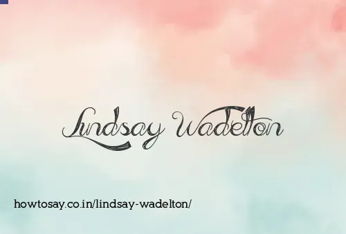Lindsay Wadelton