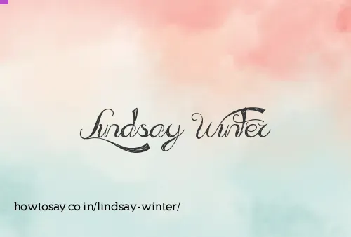 Lindsay Winter