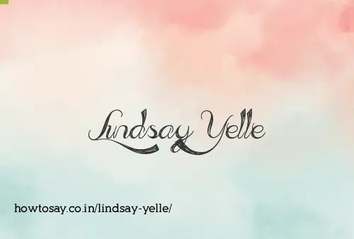 Lindsay Yelle