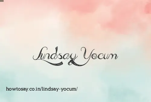 Lindsay Yocum