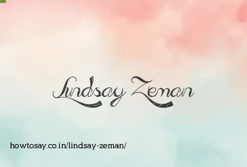 Lindsay Zeman