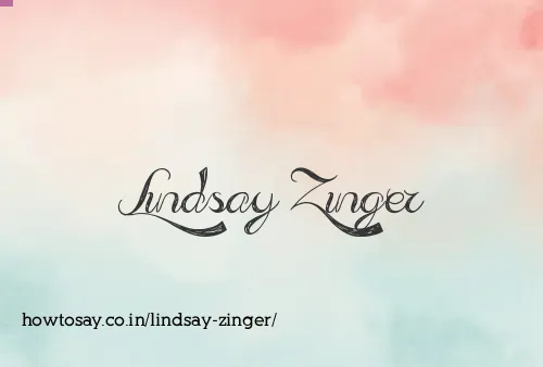 Lindsay Zinger