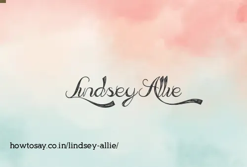 Lindsey Allie