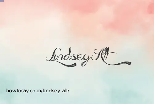 Lindsey Alt