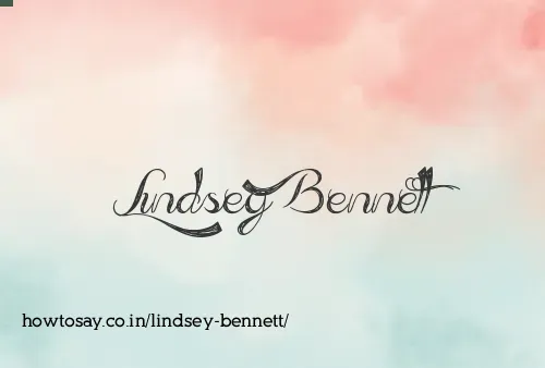 Lindsey Bennett