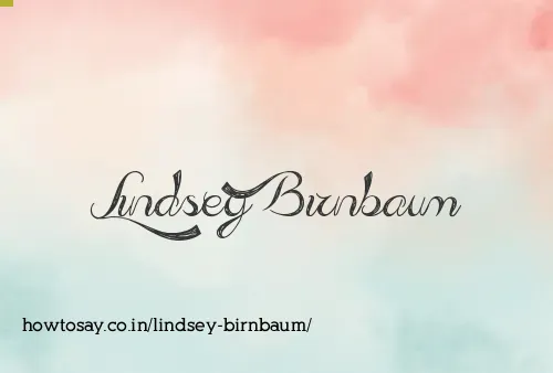Lindsey Birnbaum