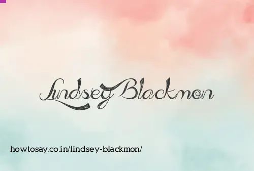 Lindsey Blackmon