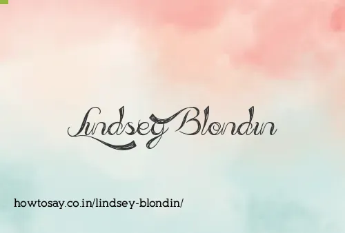 Lindsey Blondin