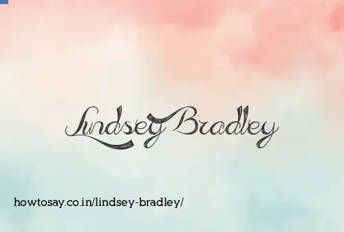 Lindsey Bradley