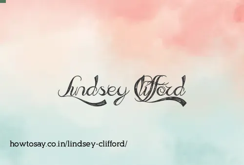 Lindsey Clifford