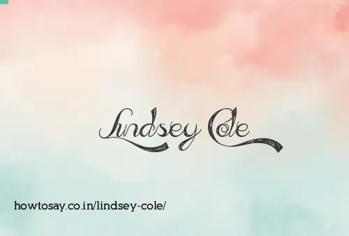 Lindsey Cole