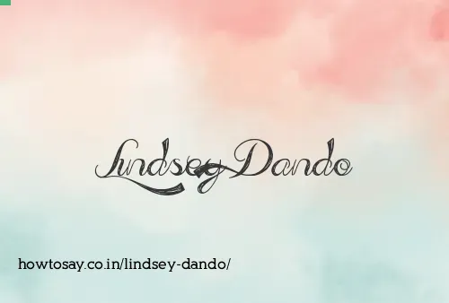 Lindsey Dando