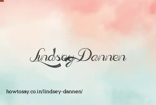Lindsey Dannen