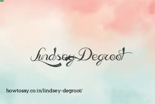 Lindsey Degroot
