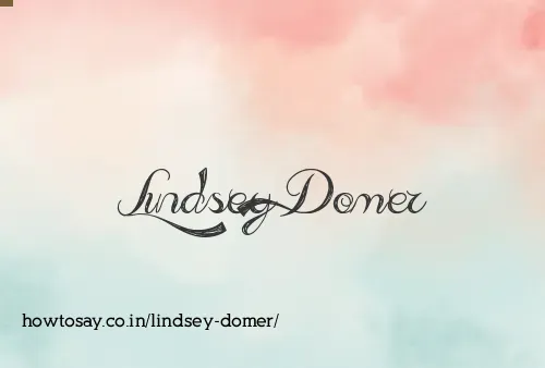 Lindsey Domer