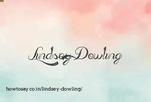 Lindsey Dowling
