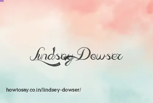Lindsey Dowser