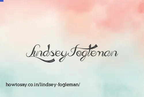 Lindsey Fogleman