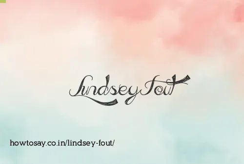 Lindsey Fout