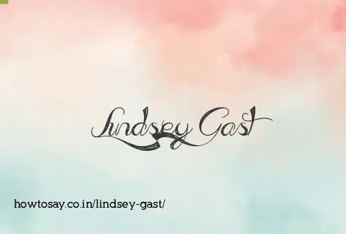 Lindsey Gast