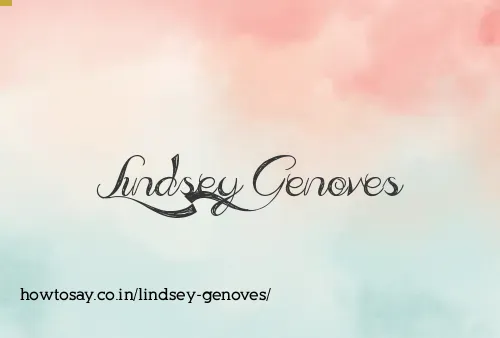 Lindsey Genoves