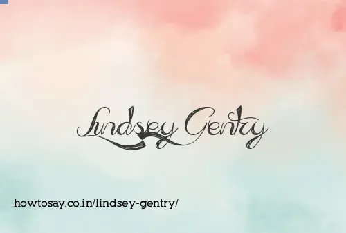 Lindsey Gentry