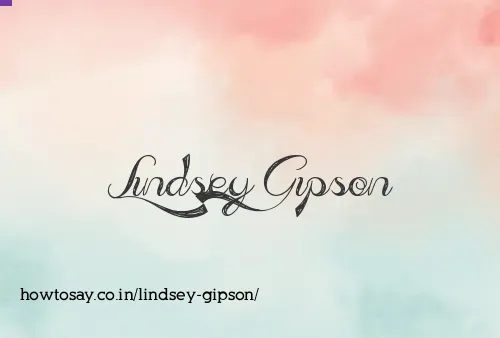 Lindsey Gipson