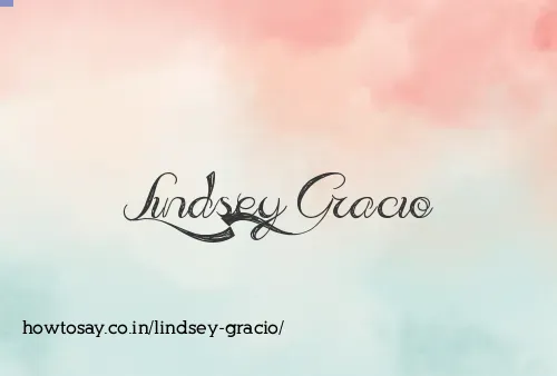 Lindsey Gracio