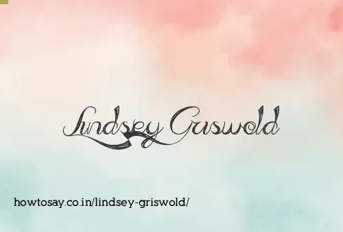 Lindsey Griswold