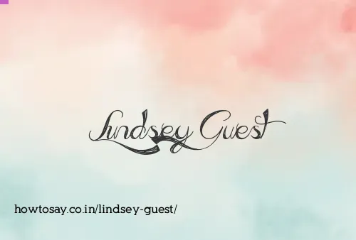 Lindsey Guest