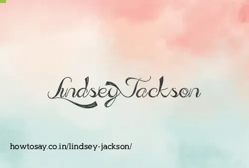 Lindsey Jackson