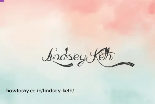 Lindsey Keth