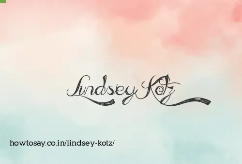 Lindsey Kotz