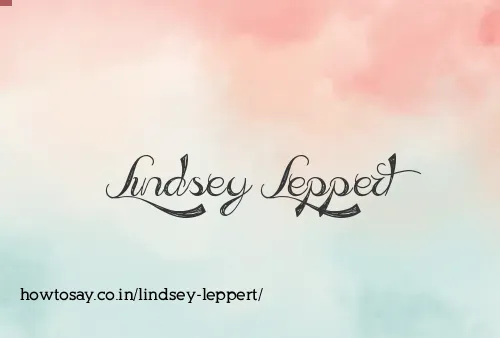 Lindsey Leppert