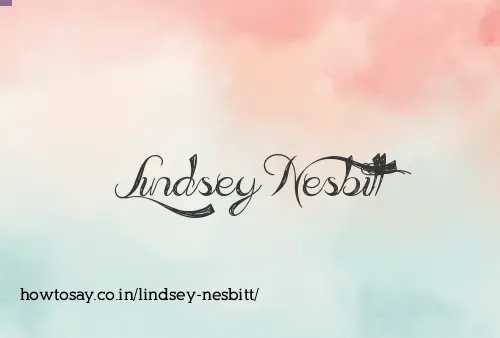 Lindsey Nesbitt