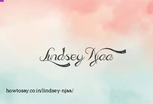 Lindsey Njaa