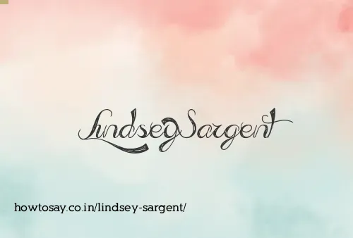Lindsey Sargent