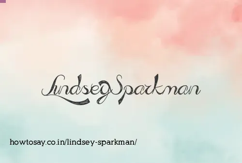 Lindsey Sparkman