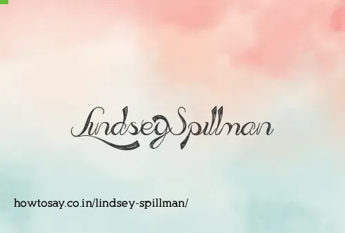 Lindsey Spillman