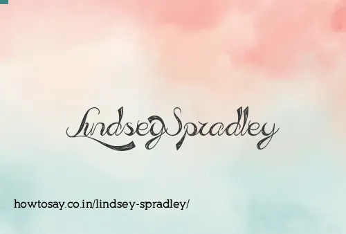 Lindsey Spradley