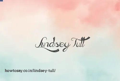 Lindsey Tull