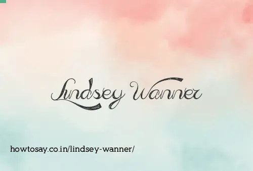 Lindsey Wanner