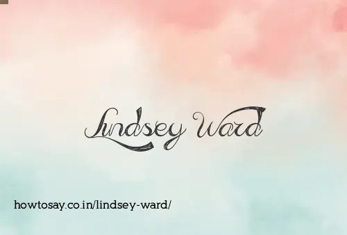 Lindsey Ward