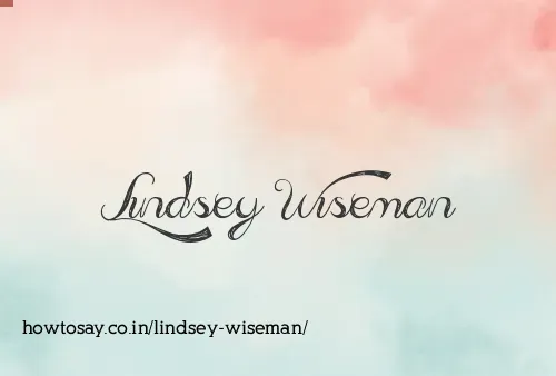 Lindsey Wiseman